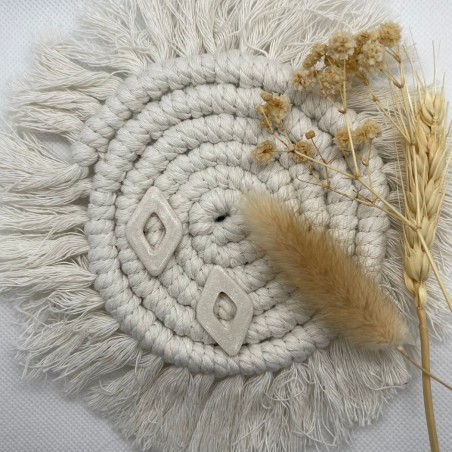 Pampilles artisanales : Losange - ARLY Creations Pampilles artisanales : Losange - ARLY Creations