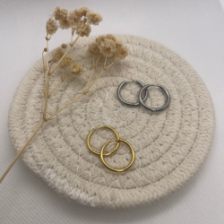 Créoles interchangeables : Ronde mini - ARLY Creations