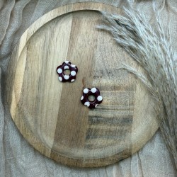 Collection Bordeaux et Pois